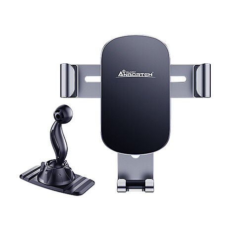 【安伯特】鋁合金重力手機架(搭配-黏貼式支架)