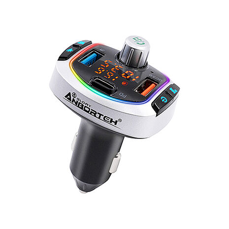 【安伯特】車用藍牙MP3音樂撥放器+快充PD+QC3.0 (國家認證 一年保固)