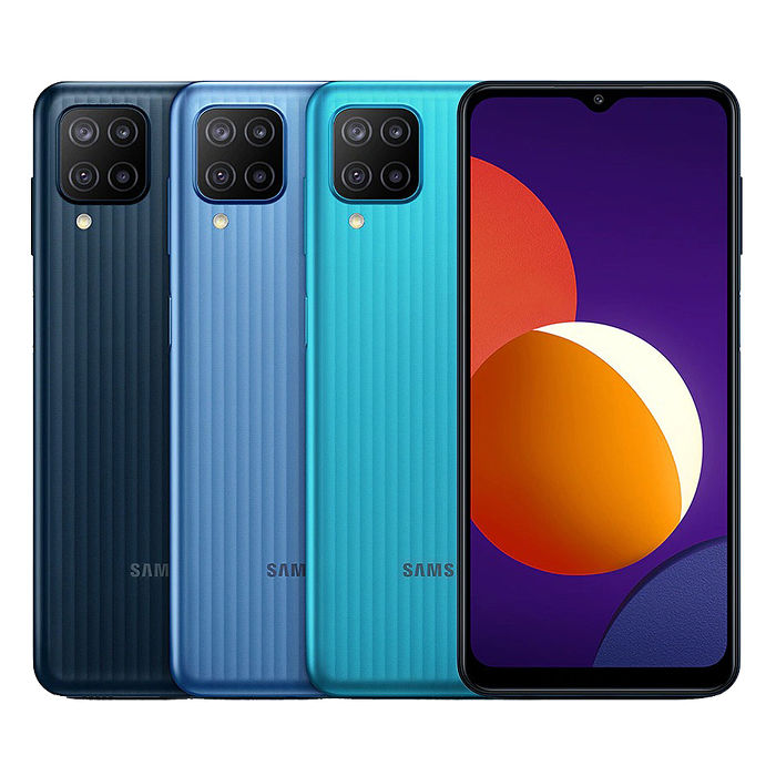 Samsung Galaxy M12 4g 128g 6 5吋超強4鏡頭大容量超鯊機 手機 平板 Myfone購物
