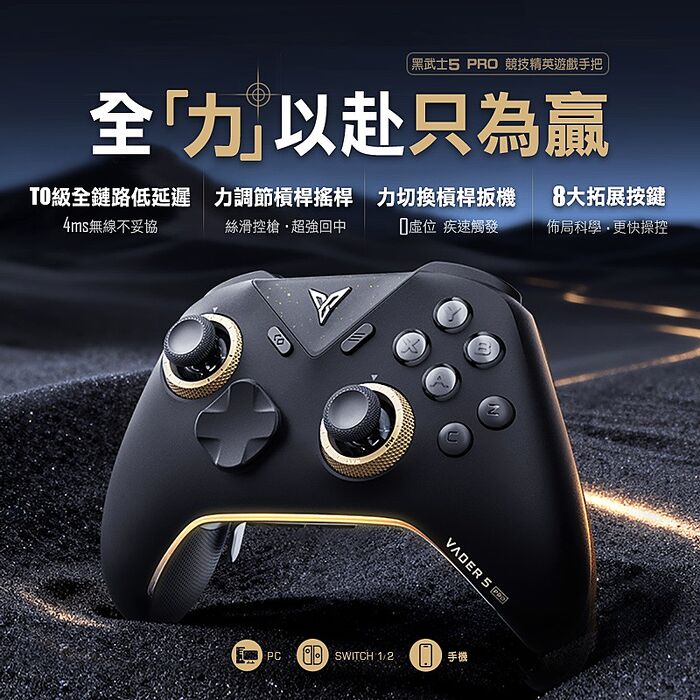 FLYDIGI 飛智 黑武士5 PRO 競技精英手把