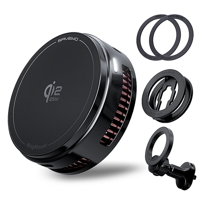 SAVEWO 救世 Qi2 25W 競冷車充