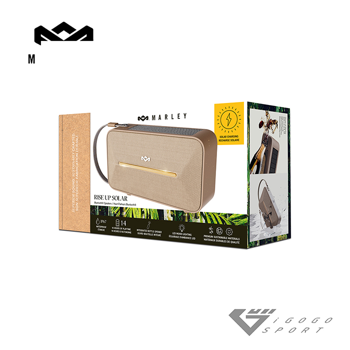 Marley Rise Up Solar 太陽能攜帶型防水藍牙喇叭