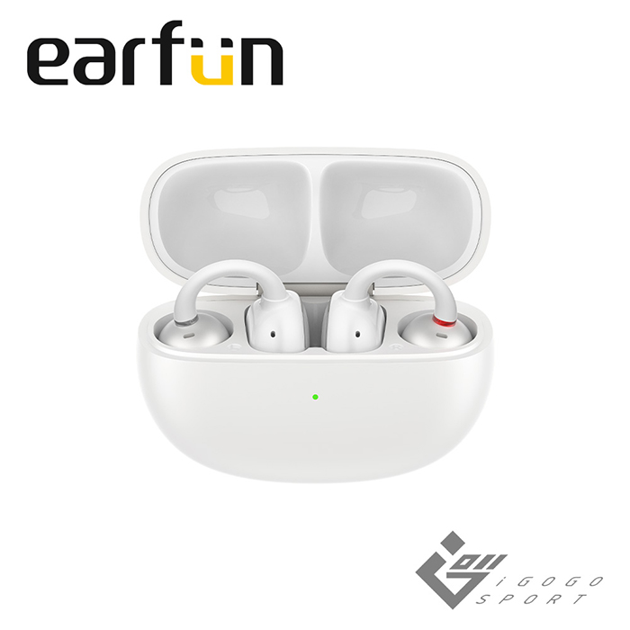 EarFun Clip 開放式耳夾藍牙耳機-白色
