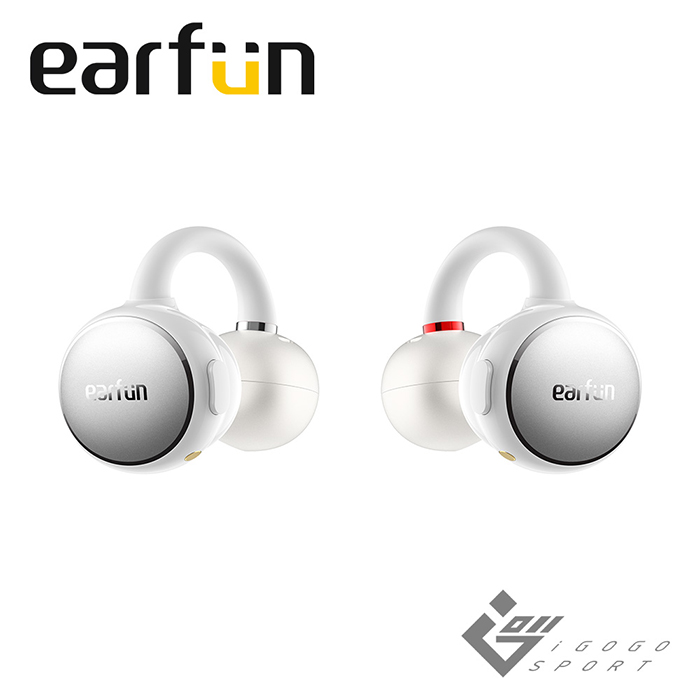EarFun Clip 開放式耳夾藍牙耳機-白色