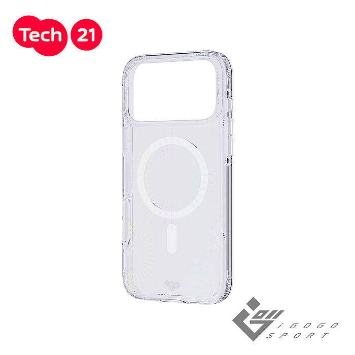Tech21 iPhone 17 / 17 Pro / 17 Pro Max EvoSparkle 閃耀防摔手機殼（支援MagSafe）
