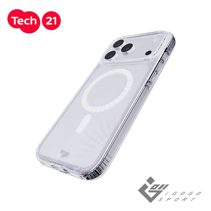 Tech21 iPhone 17 / 17 Pro / 17 Pro Max EvoSparkle 閃耀防摔手機殼（支援MagSafe）