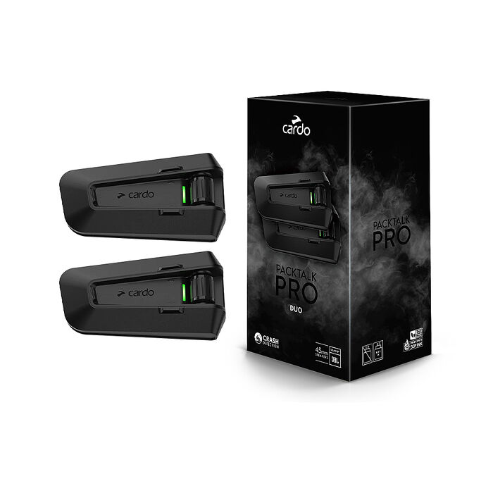 Cardo PACKTALK PRO 安全帽通訊藍牙耳機(雙入組)
