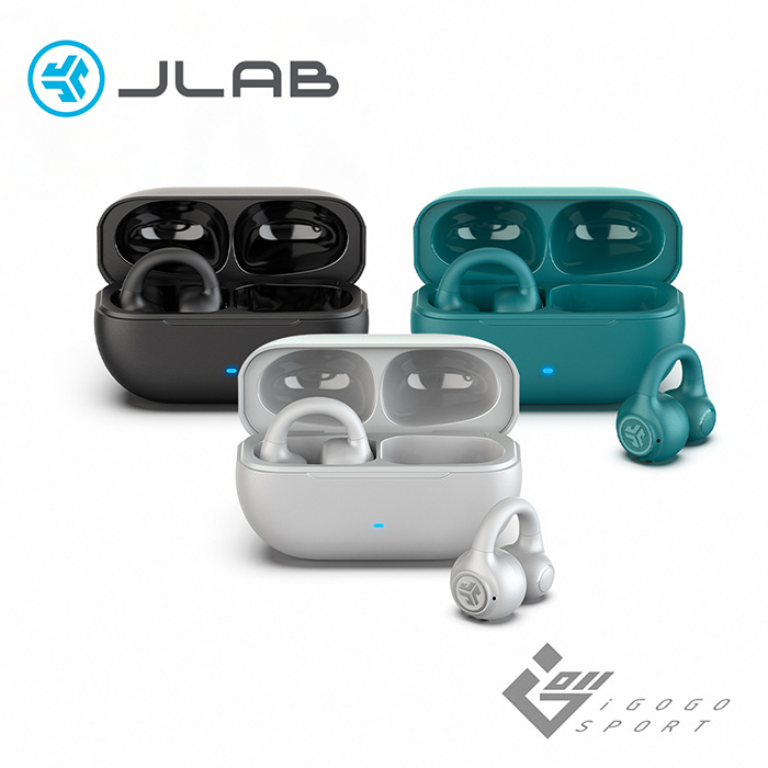 JLab FLEX 開放式耳夾藍牙耳機-雲朵白