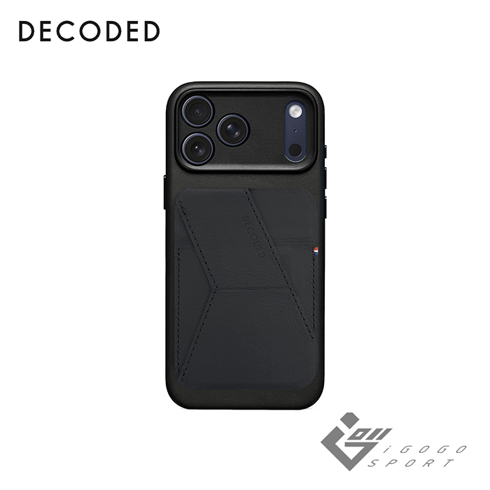 DECODED MagSafe 皮革磁吸支架卡夾