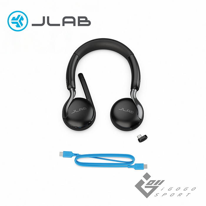 JLab Go Work 3 工作辦公耳罩藍牙耳機