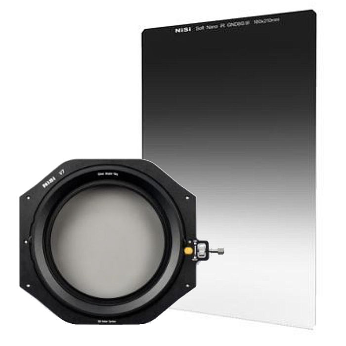 NISI V7 濾鏡支架組+GND8 0.9 SOFT 軟式 漸層鏡 入門組 100x150mm (公司貨)