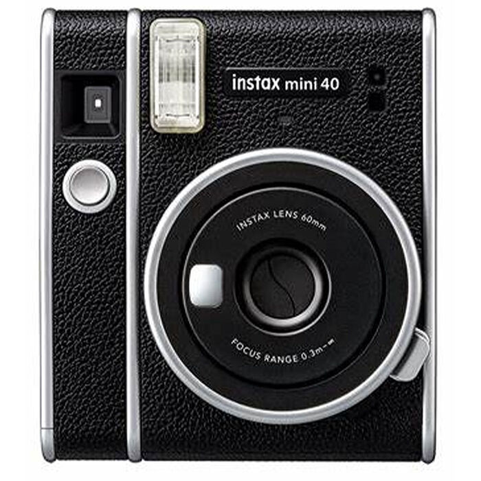 FUJIFILM 富士 instax mini 40 拍立得相機 含空白底片20張+漆彈3相本(Mini40 公司貨)