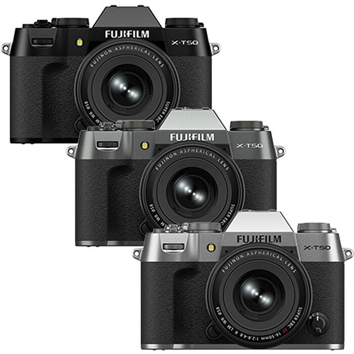 FUJIFILM 富士 X-T50+16-50mm F2.8-4.8 R LM WR KIT 套組(XT50,公司貨)