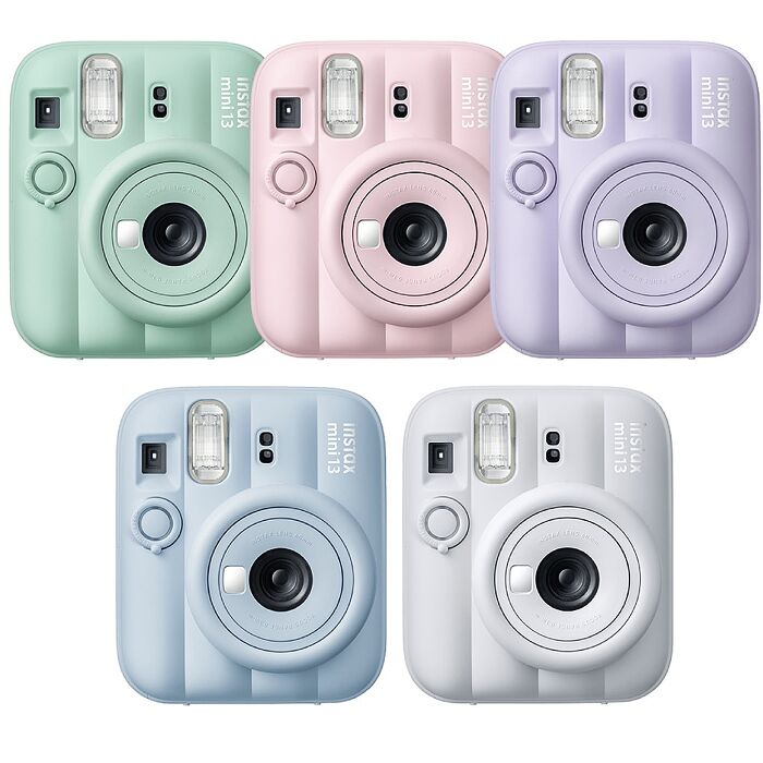 FUJIFILM 富士 instax mini 13 含空白底片20張(mini13 公司貨)拍立得相機