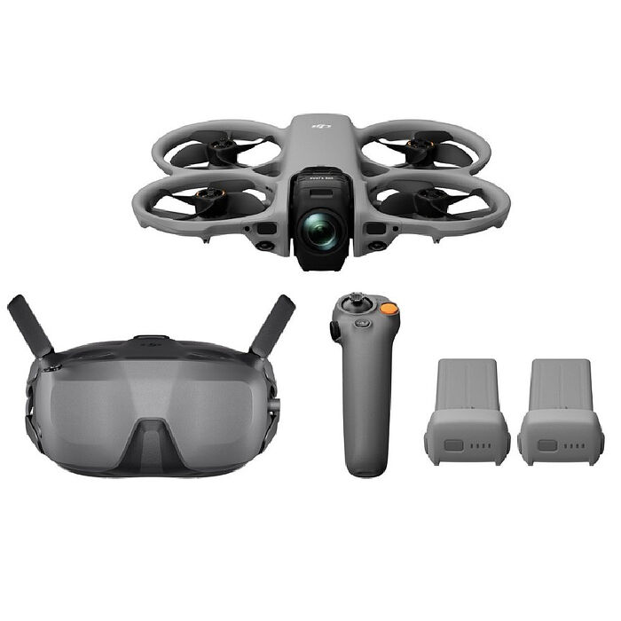 DJI 大疆 AVATA 360 體感暢飛套裝 + 隨心換 Care 2年版+128G 記憶卡(AVATA360,公司貨)全景空拍機 無人機