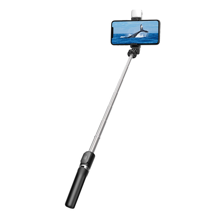 【限時優惠】u-ta極輕巧七段伸縮補光自拍桿Q02S