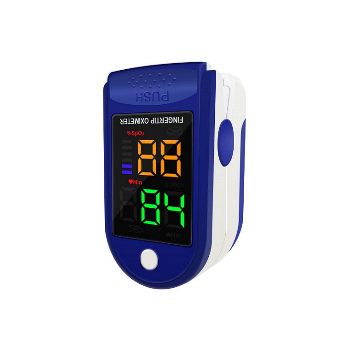 (買一送一)LED指夾式居家運動血氧心率測量儀AD901(破盤)