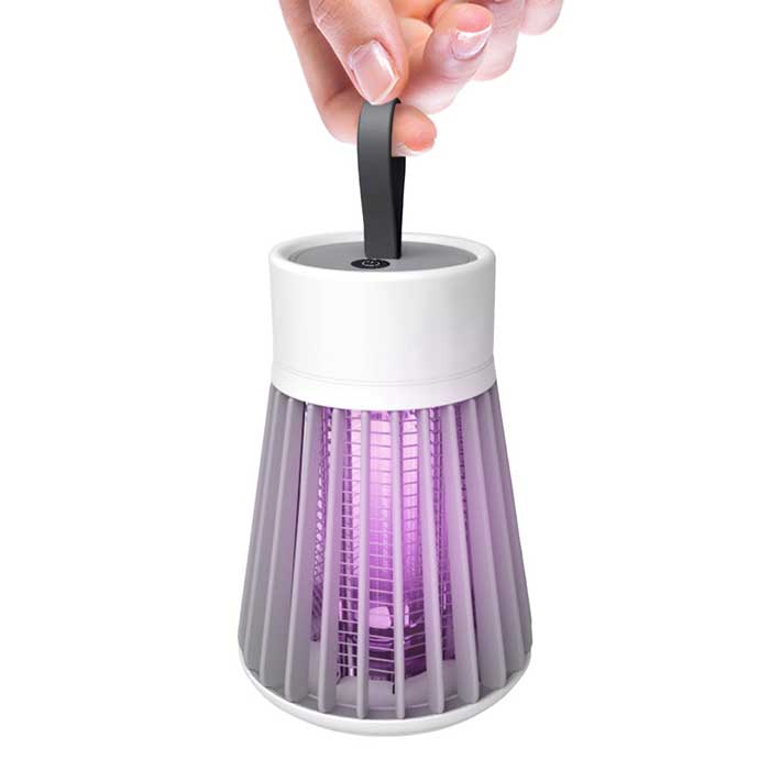(買一送一)新攜帶USB充電360°紫光電擊捕蚊燈M5