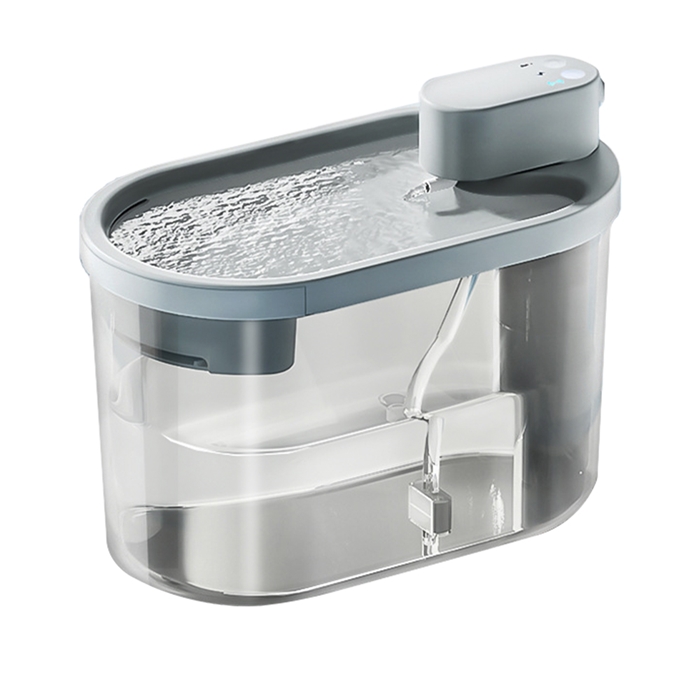 u-ta紫外線無線感應USB充電寵物飲水機PET6(感應式給水)