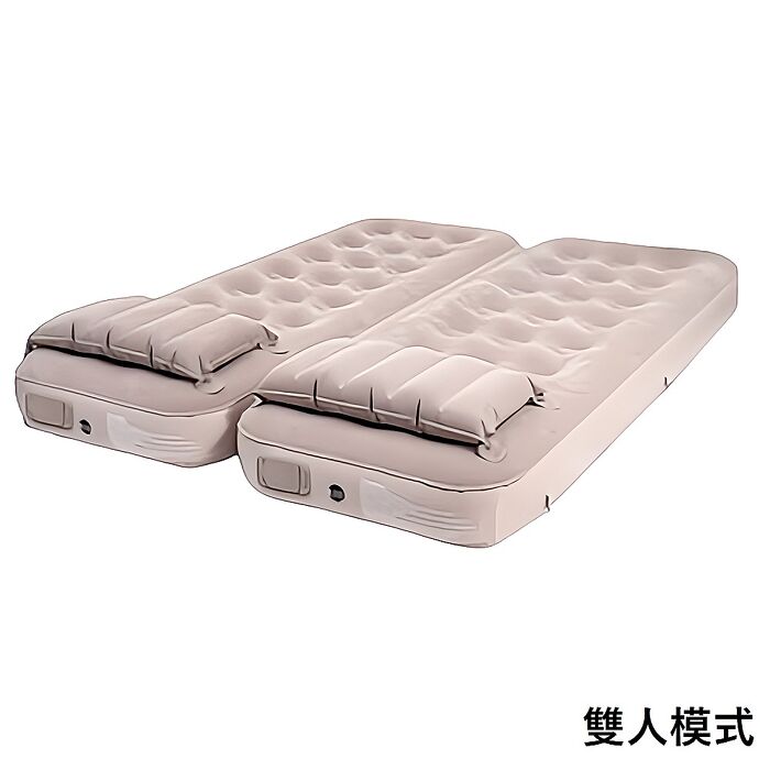 (附充氣泵)FJ一款多用自動充放氣加厚充氣床墊TN29(升級款-可單人/雙人/單人加高模式)