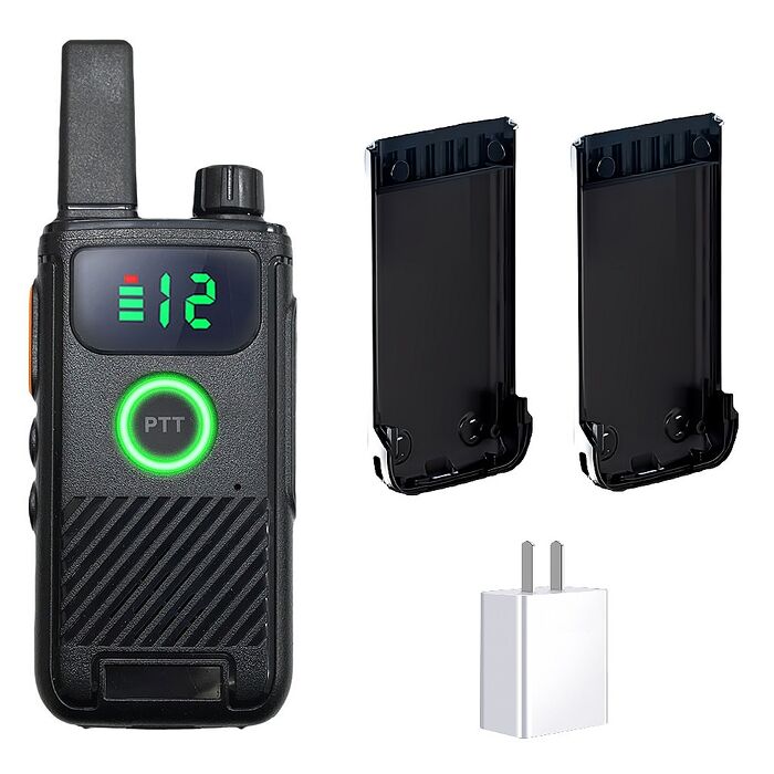 (1入-2個電池款)u-ta超薄機身USB充電式迷你無線對講機TK1(加碼贈2A充電器)