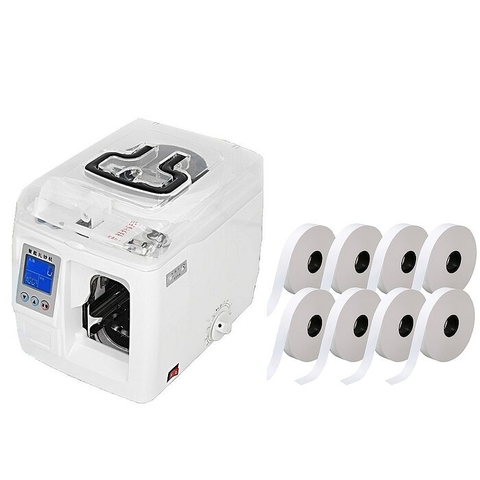 FJ美規全自動液晶顯示捆鈔機WEI307(銀行專用 可攜帶型 束鈔 智能捆鈔 綁鈔 紮鈔) (贈8捲紙帶)