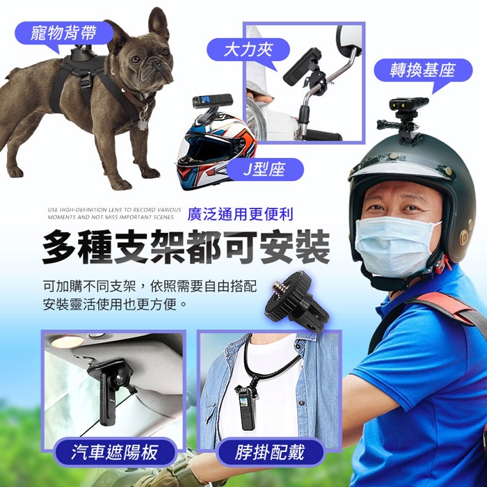 u-ta口袋型鏡頭可旋轉微型攝影機/攝錄器HD9S(一般版 1080P 白光全彩 紅外線夜視 可選)