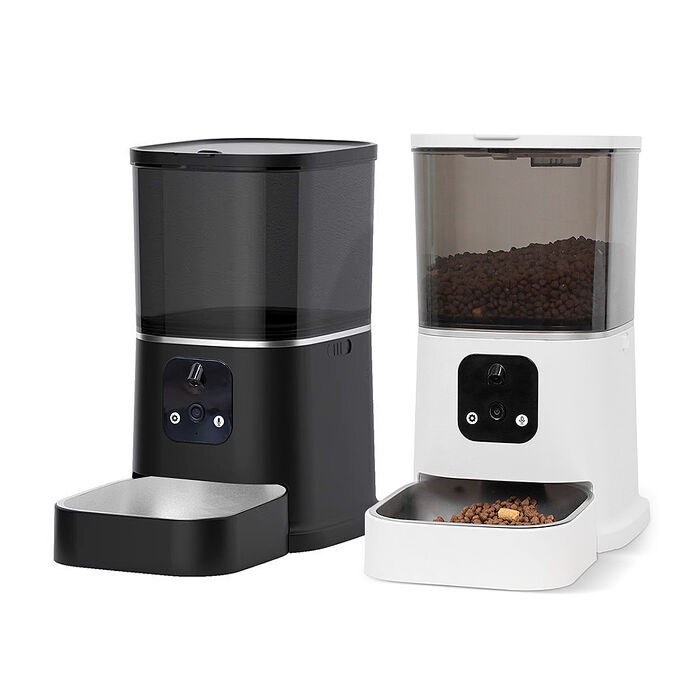 u-ta雙鏡頭廣角6L寵物餵食機MW116(WIFI連線 雙鏡頭 遠近都可看 寵物 自動餵食 貓 狗 必備)