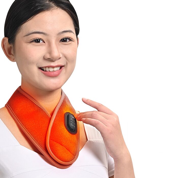 FJ石墨烯速熱多功能頸部保暖圍脖H4(加熱x熱敷x保暖 輕巧 充電式 暖身 冬季の好物)