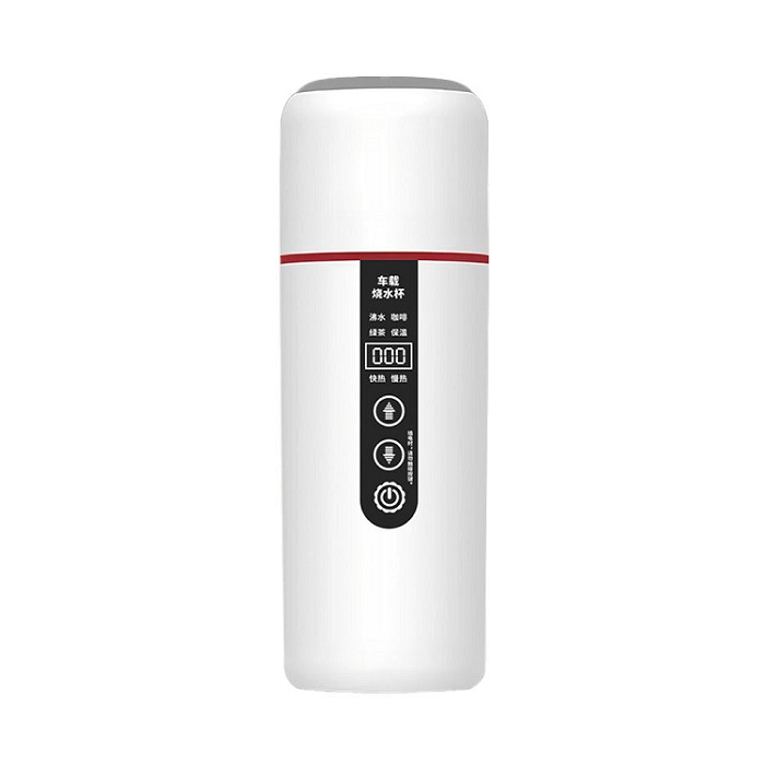 FJ可調溫數顯車用304不鏽鋼加熱杯YT8(加熱杯 12V24V通用 數顯加熱杯 控溫 泡奶神器)