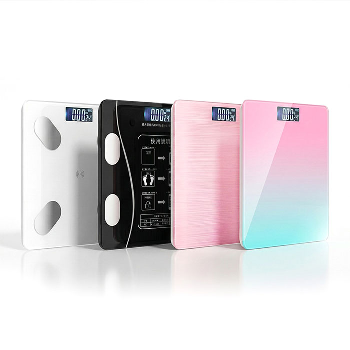 FJ強化玻璃智能藍牙體重機A3(全繁中 體脂計 APP連動 精準量測 體重計 身體數據分析)