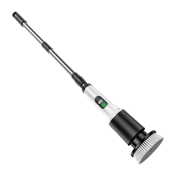 FJ 65度自適應高效無線電動清潔刷JY7012(14件組 清潔 打掃 充電式 大掃除 必備)