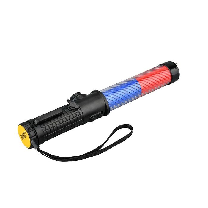 FJ磁吸LED警示交通指揮棒MZO26(充電式 26CM 指揮 行車安全 故障拋錨 車內必備)