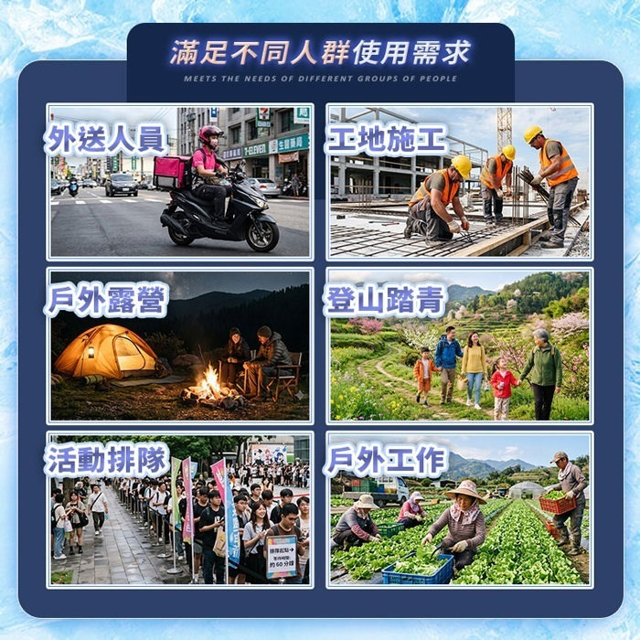 FJ迷你雙風口製冷腰掛風扇FN17(製冷 冰敷 可掛 腰掛 戶外 演唱會 好攜帶)