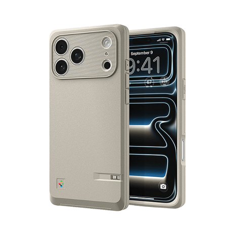Spigen iPhone 17 Pro / 17 Pro Max _Classic LS MagFit Stone-磁吸復古防摔保護殼
