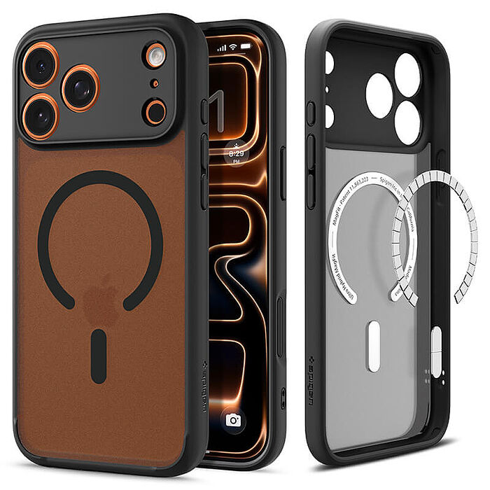 Spigen iPhone 17 系列 Ultra Hybrid MagFit-磁吸防摔保護殼(黑)