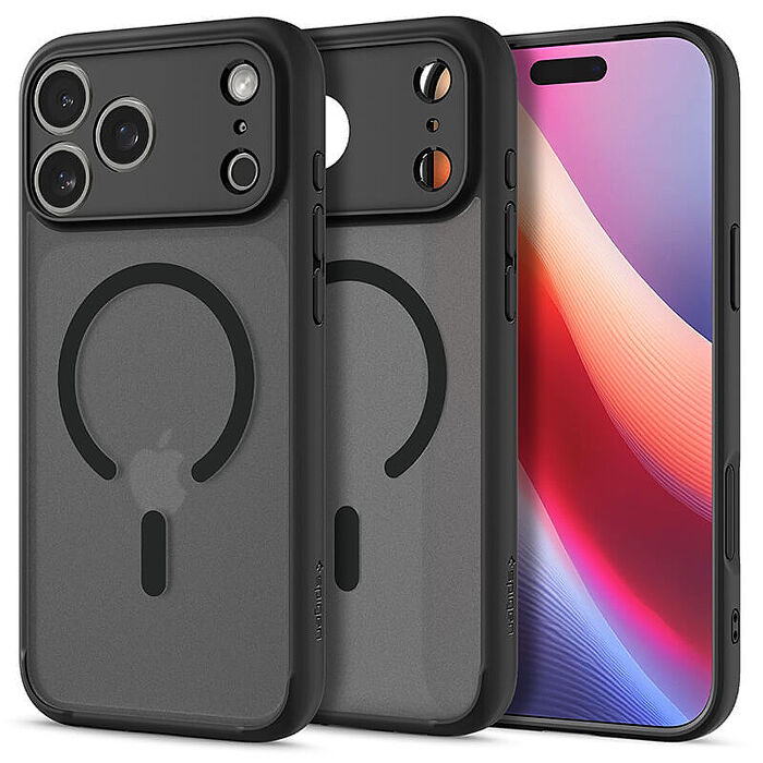 Spigen iPhone 17 系列 Ultra Hybrid MagFit-磁吸防摔保護殼(黑)