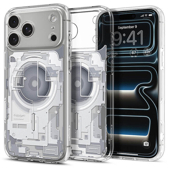 Spigen iPhone 17 系列 Ultra Hybrid MagFit-磁吸防摔保護殼(透視結構)