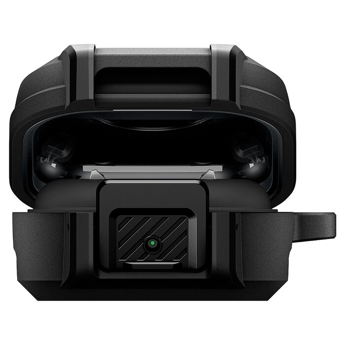 Spigen Galaxy Buds4/4 Pro Case Lock Fit Matte Black-防摔保護殼(黑)