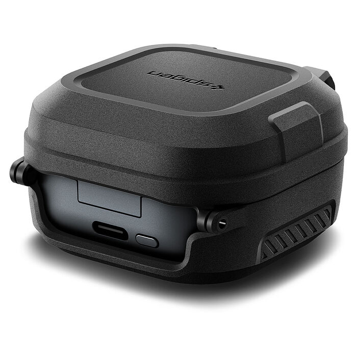 Spigen Galaxy Buds4/4 Pro Case Lock Fit Matte Black-防摔保護殼(黑)