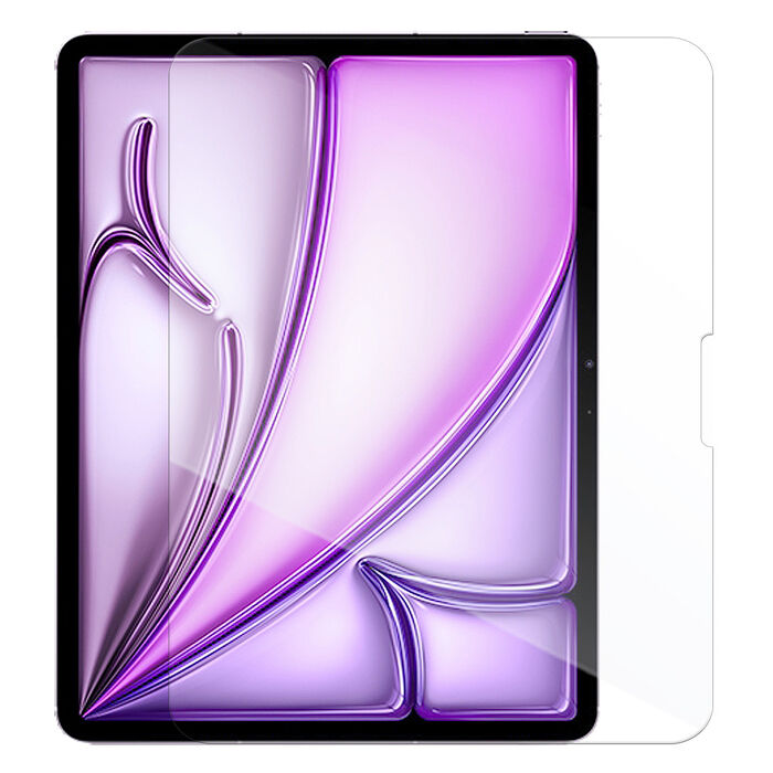 Metal-Slim Apple iPad Air (M3) 13吋 2025 9H弧邊耐磨防指紋鋼化玻璃保護貼