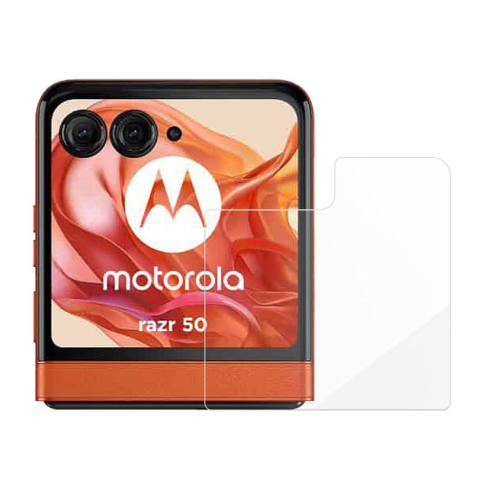 Metal-Slim Motorola Razr 50 上蓋螢幕玻璃保護貼