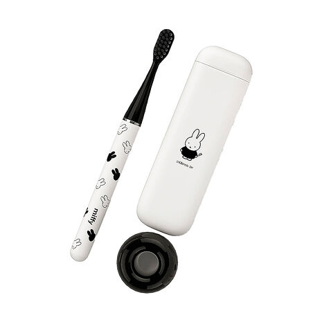 MiPOW Miffy FunBrush i4 CI-900S 超薄型電動牙刷旅行組(附旅行盒和陶瓷支架底座)