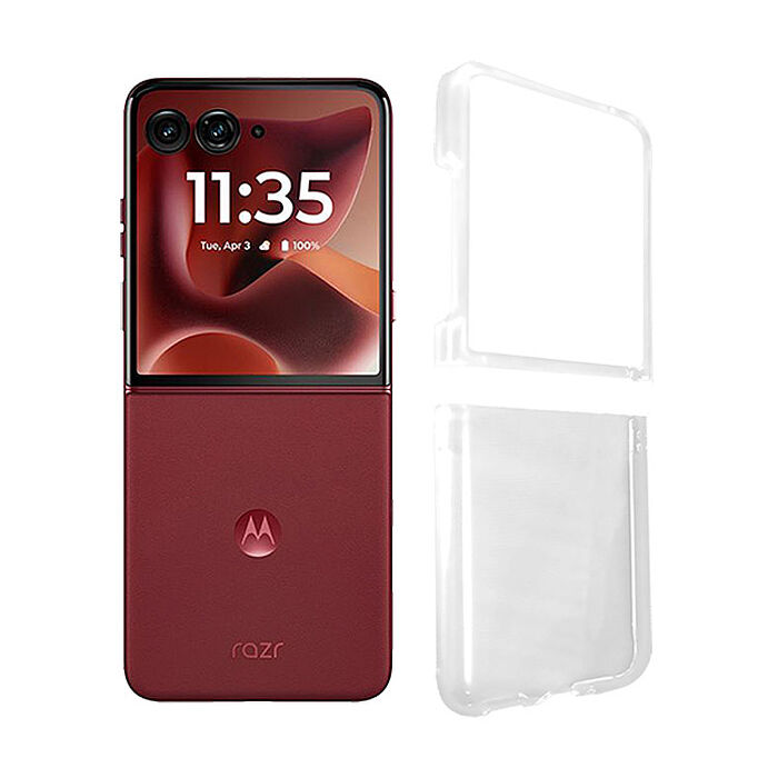 阿柴好物 Motorola Razr 60 Ultra 透明抗刮PC手機保護殼