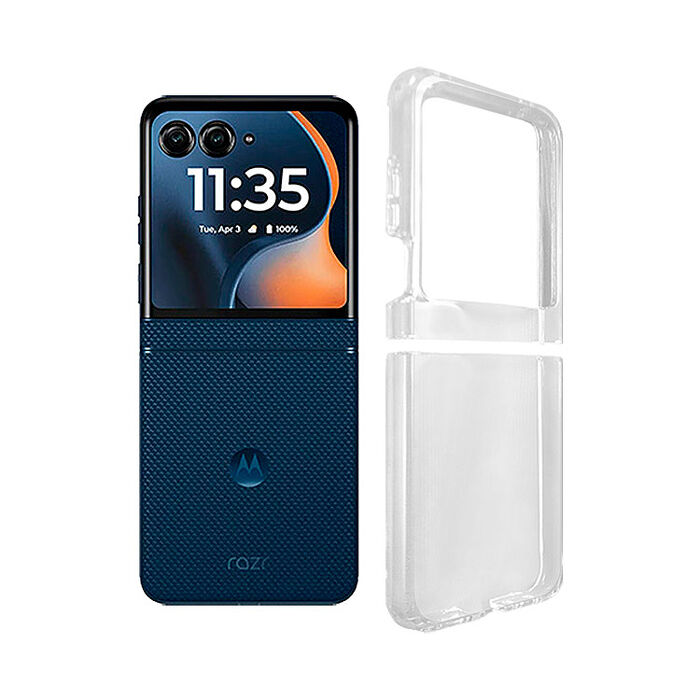 阿柴好物 Motorola Razr 60 透明抗刮PC手機保護殼