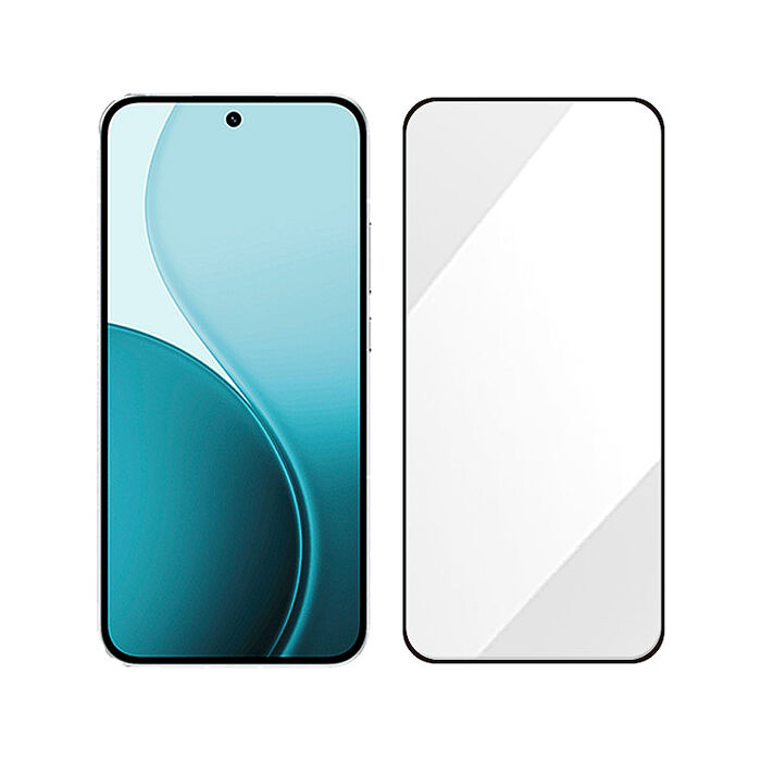 阿柴好物 OPPO Reno 14 5G系列(Reno 14/Reno 14 Pro/Reno 14F) 滿版全膠玻璃貼-紳士黑