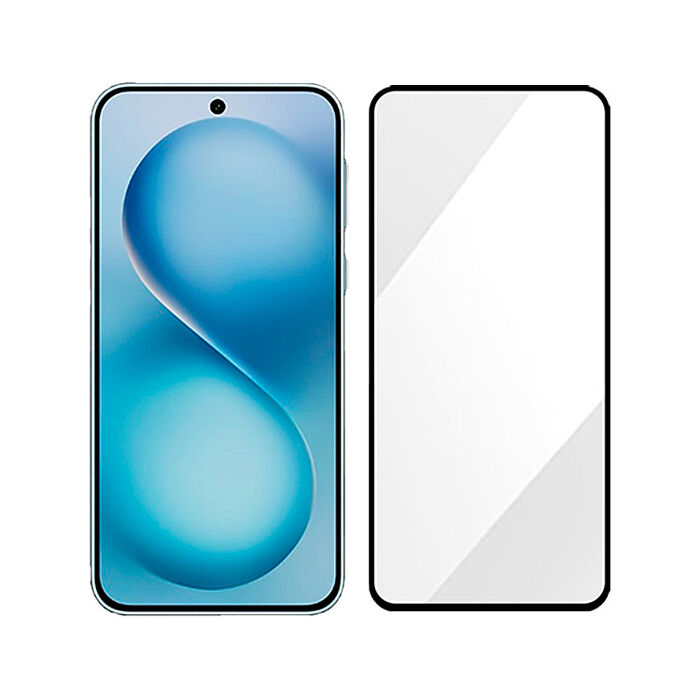 阿柴好物 Vivo X200 FE 滿版全膠玻璃貼-紳士黑