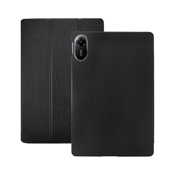 阿柴好物 紅米 Redmi Pad 2 經典仿牛皮可立式皮套