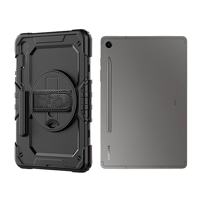 阿柴好物 Samsung Galaxy Tab S9/S9 FE/S10 FE 軟硬雙料平板防摔保護殼
