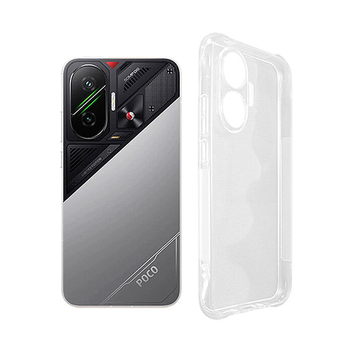 阿柴好物 POCO F7 5G 防摔氣墊保護殼(精密挖孔版)
